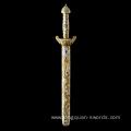 Meteorite Iron Golden Dragon Sword Luxury Collection Edition Short Steel Sword Handmade Crafts